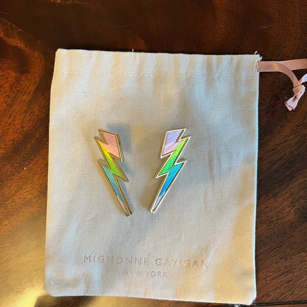 Mignonne Gavigan Lightening pastel rainbow